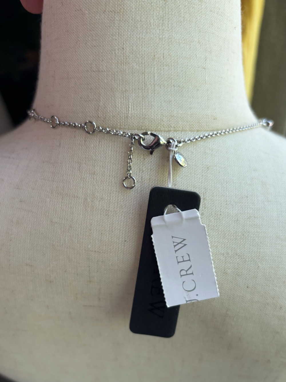 J. Crew Crystal Station Necklace - Picture 3 of 5